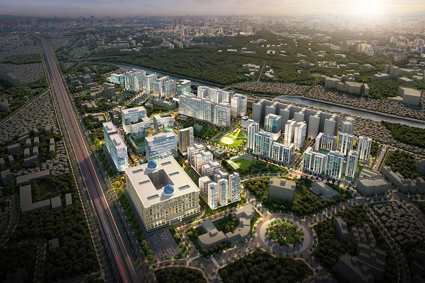 Redevelopment of Bandra Public District (Mumbai, India)