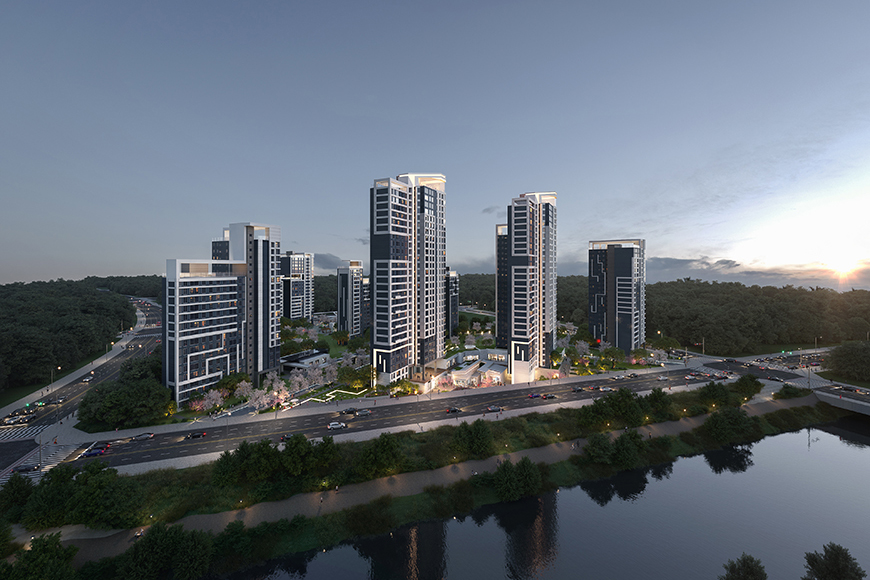 LH Paju Unjeong3 District A20 BL. Apartment (Korea)